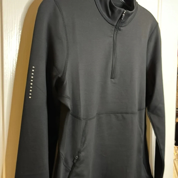 NWT women’s SWEATY BETTY THERMA RUNNING HALF ZIP in black size small - Picture 4 of 9